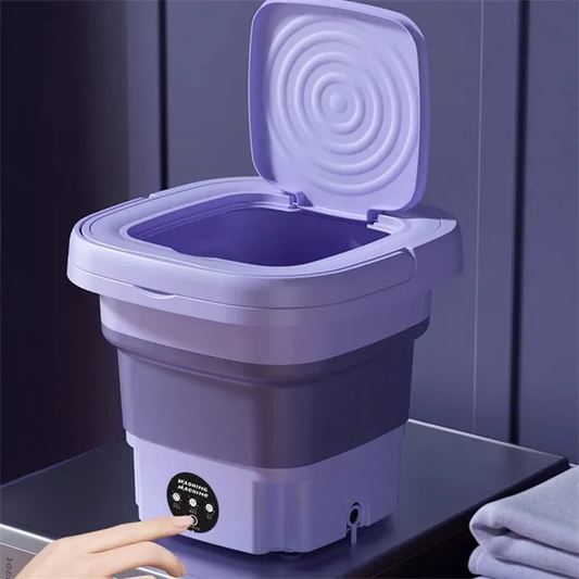 Mini Machine à Laver pliable capacité 8L