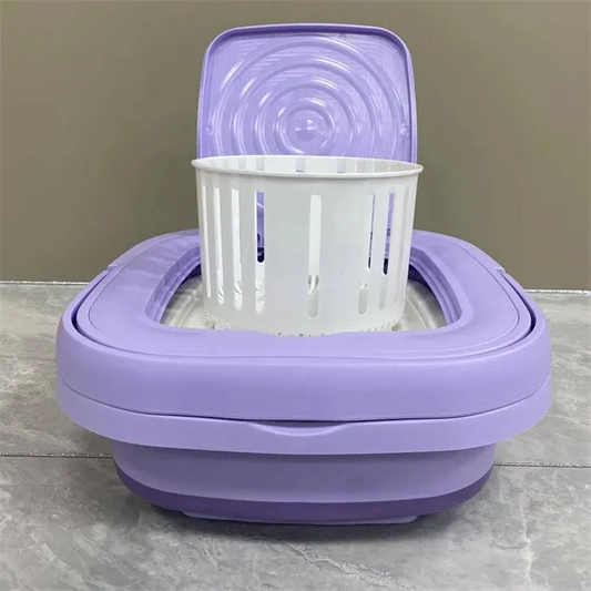 Mini Machine à Laver pliable capacité 8L